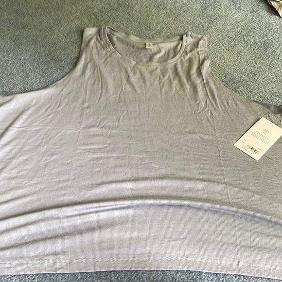 Well Rested Rib sleep Tank - Picture 1 of 8